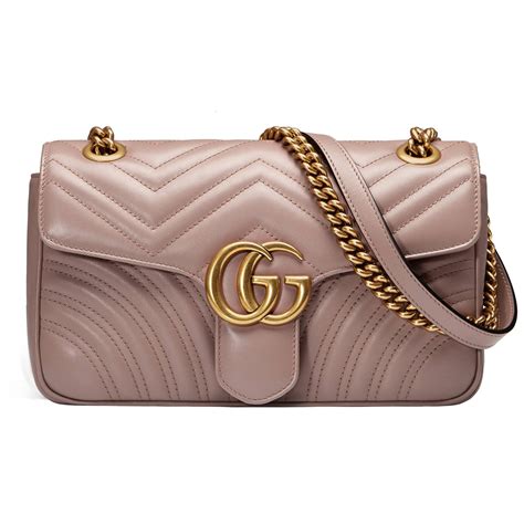 dusty pink gucci purse|GG Marmont mini shoulder bag in dusty pink .